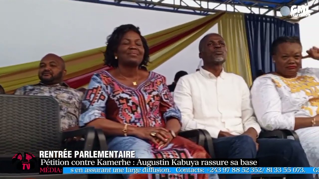 URGENT 🚨 🇨🇩 À 48h de la rentrée, Augustin Kabuya se positionne sur la pétition visant Vital Kamerhe