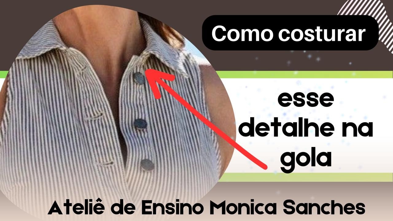 Acabamento para vista sem gola