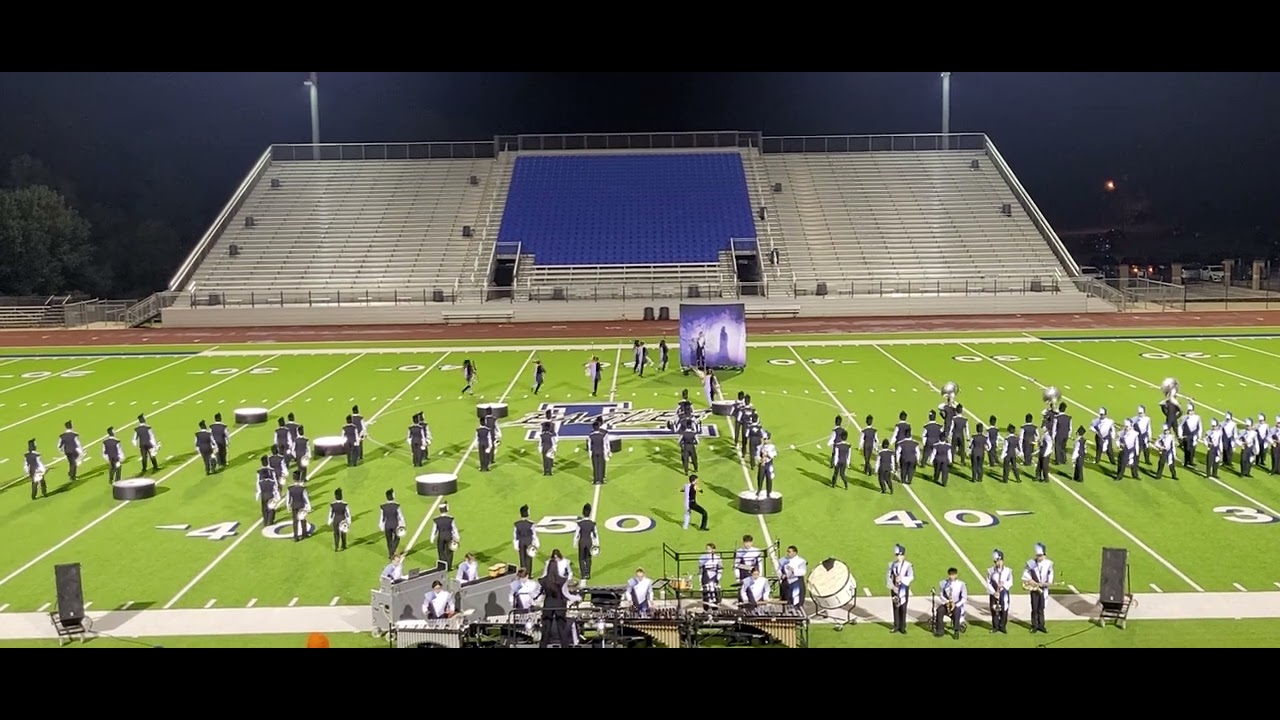 Paris High School marching band - October 2022 - UIL Texas 4A Area C finals