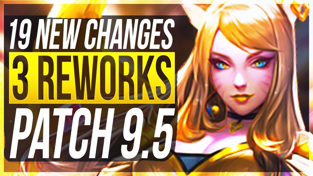 3 REWORKS & NEW CAT vs DOG EVENT!! - 19 New Changes & OP Champs Patch 9.5 - League of Legends