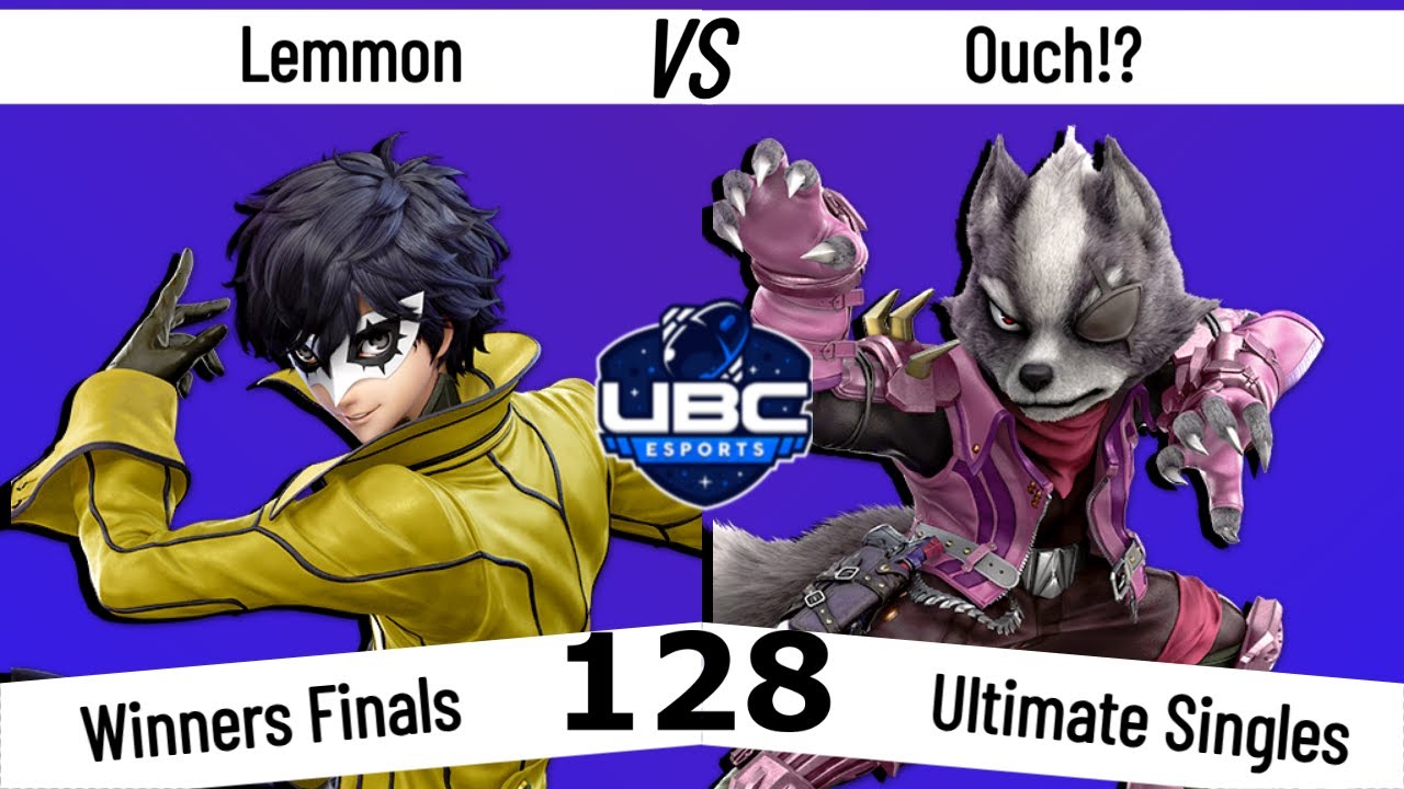 UBC Weekly #128 - Winners Final - Lemmon (Joker) Vs. Ouch!? (Wolf) - SSBU