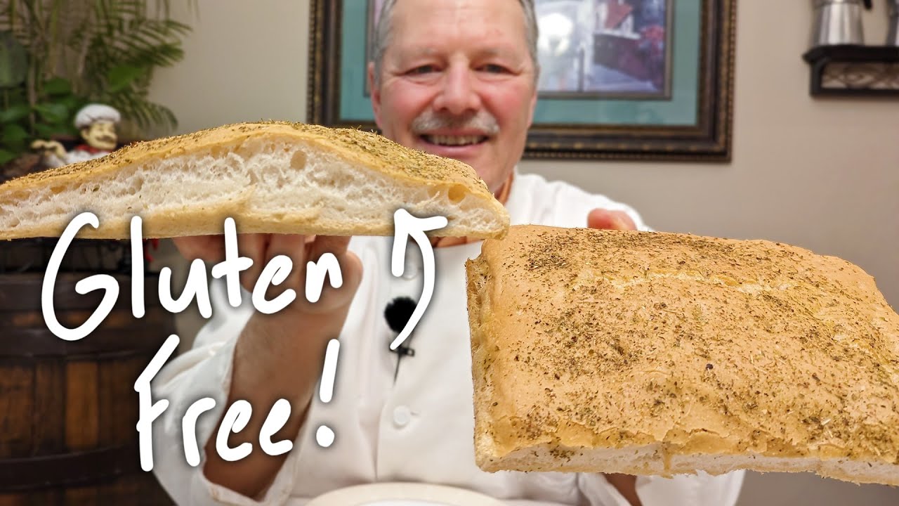 Gluten Free Focaccia that tastes just like regular focaccia!!