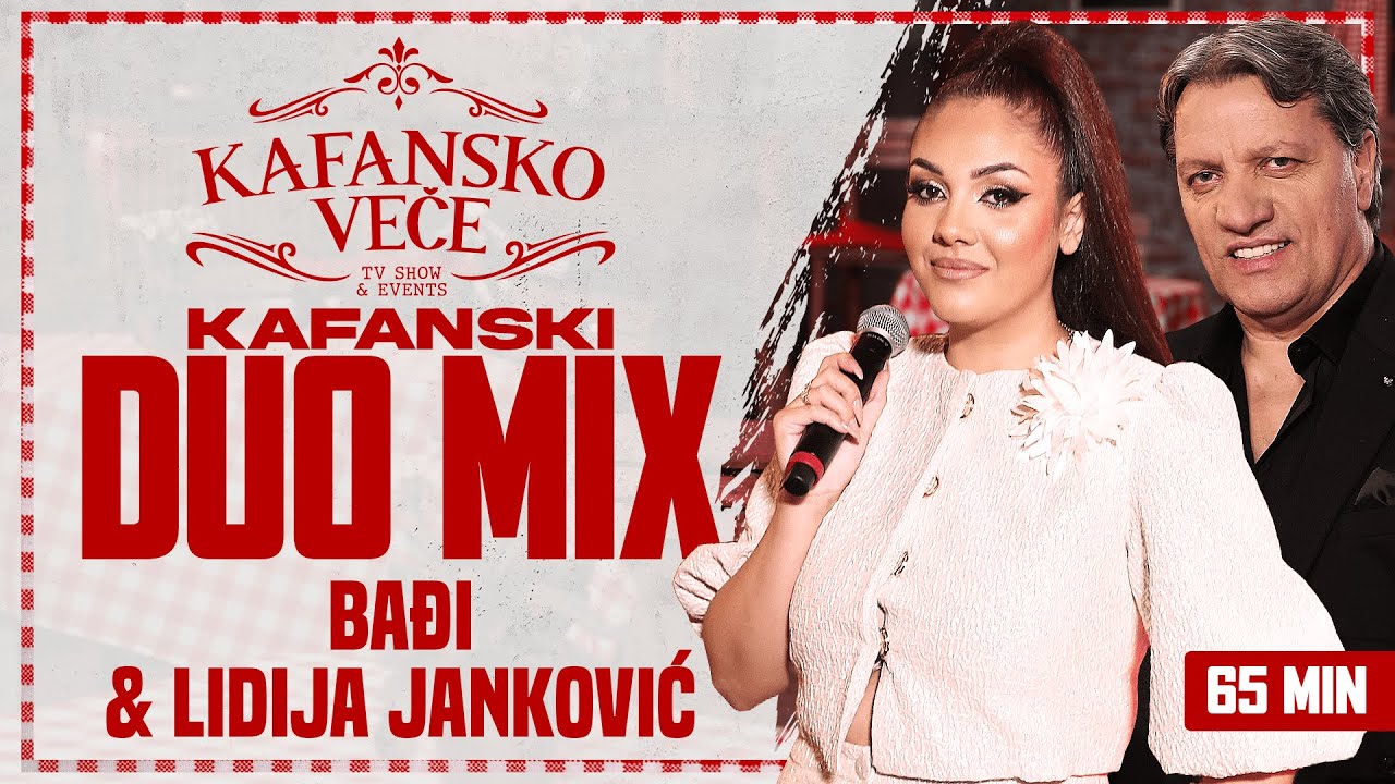 BADJI & LIDIJA JANKOVIC - KAFANSKI DUO MIX 65MIN | UZIVO 2024 ORK DRAGAN CIRKOVIC CIRA KAFANSKO VECE