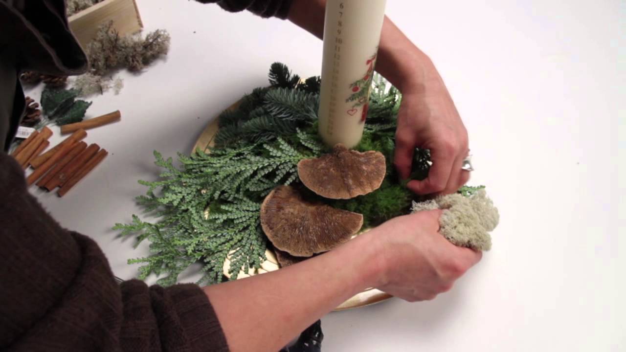 S&aring;dan laver du din kalenderdekoration til jul
