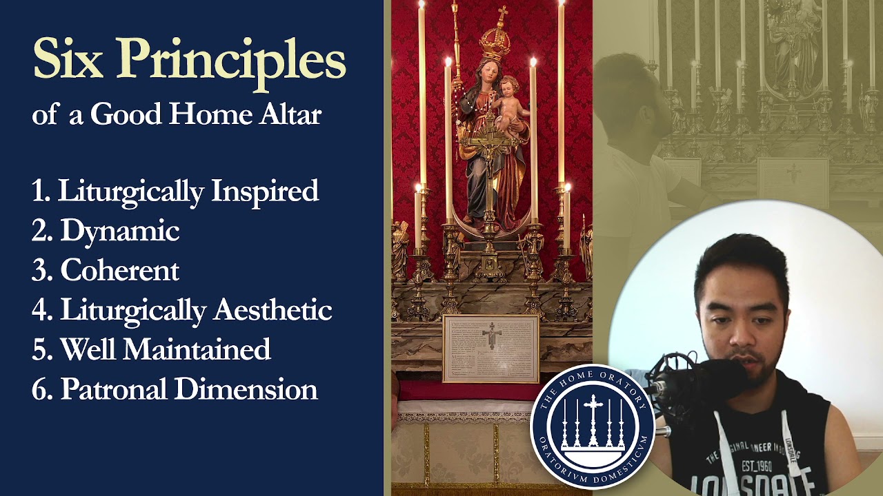 Principles of a Good Home Altar