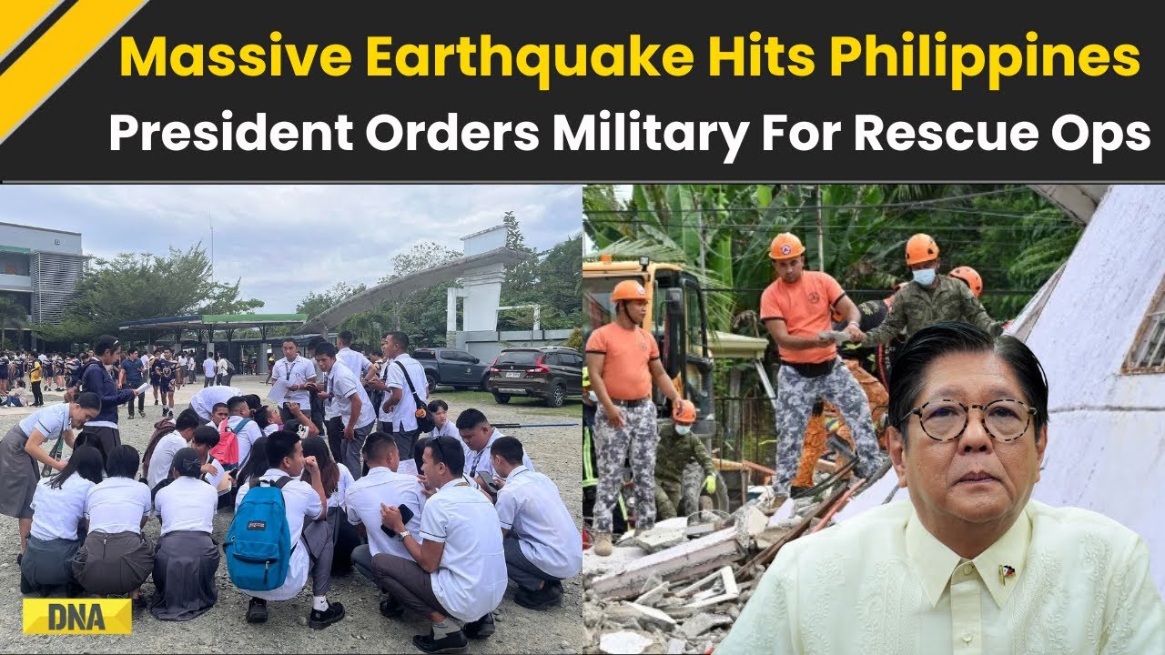 Philippines Earthquake: President Bongbong Marcos Orders Military Deployment For Rescue Operations