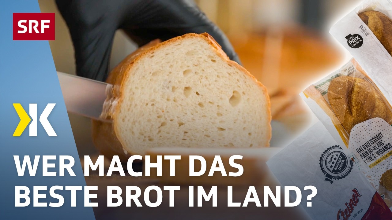 Frische und alte Brote im Test: Welches überzeugt am meisten? | 2025 | Kassensturz | SRF