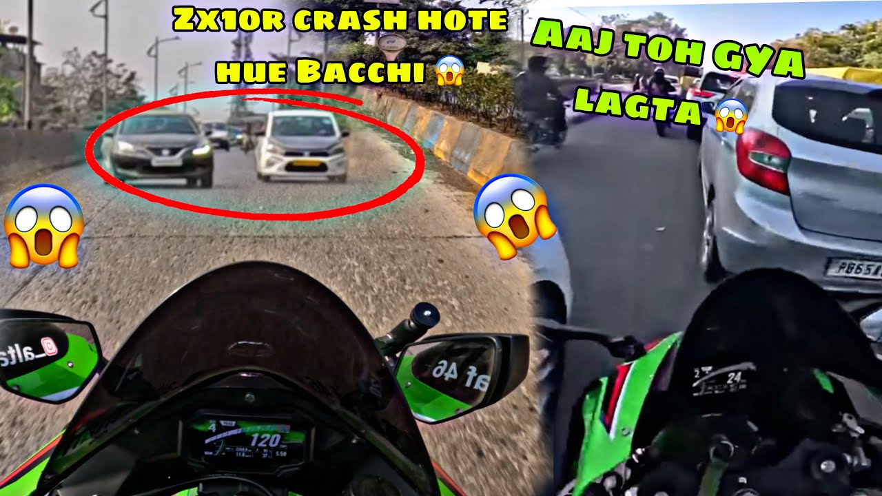 ZX10R CRASH HOTE BACCHI😱  | ALTAF 46 ❤️ | ZX10r 😱