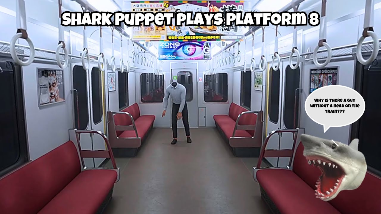 SB Movie: Shark Puppet plays Platform 8!