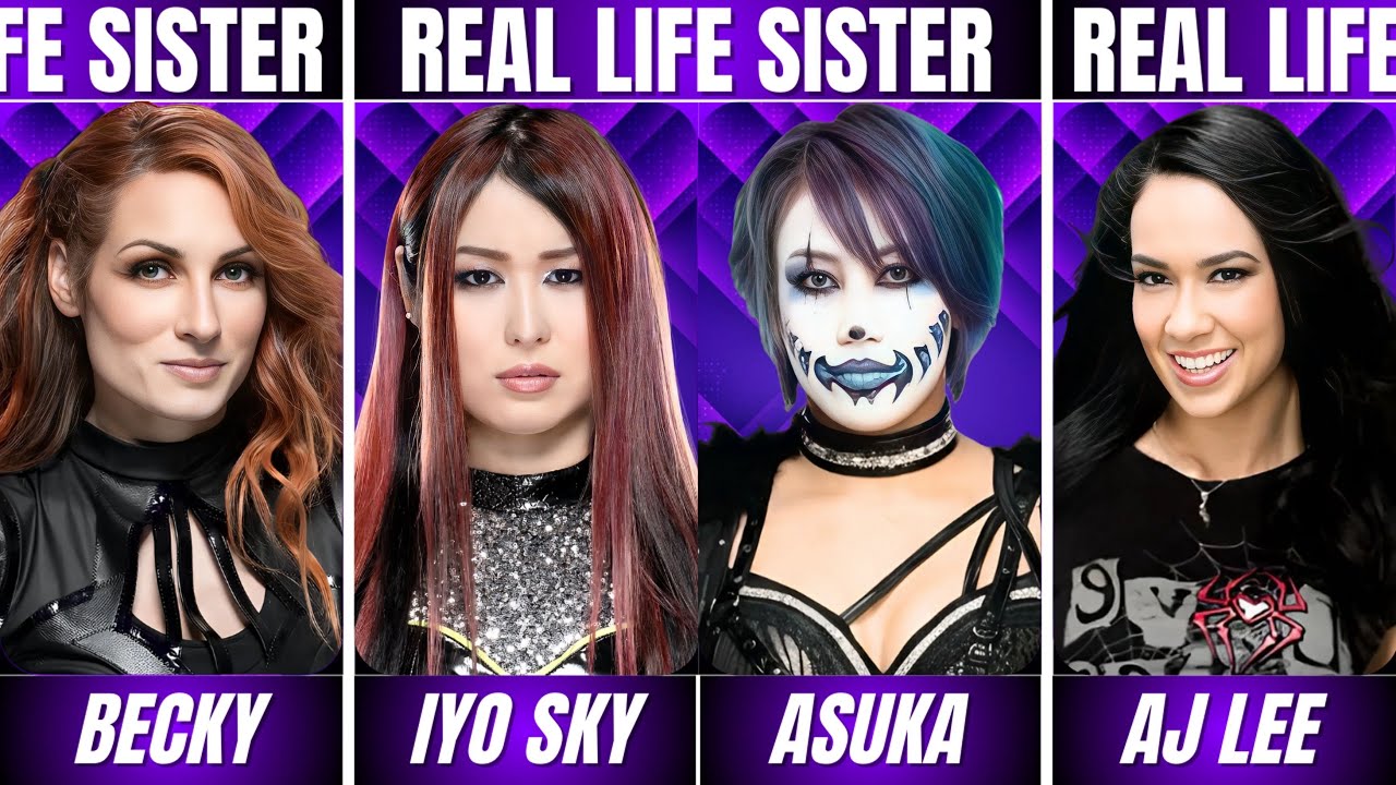 WWE Superstars And Their Real Life Sister | wrestlinginc