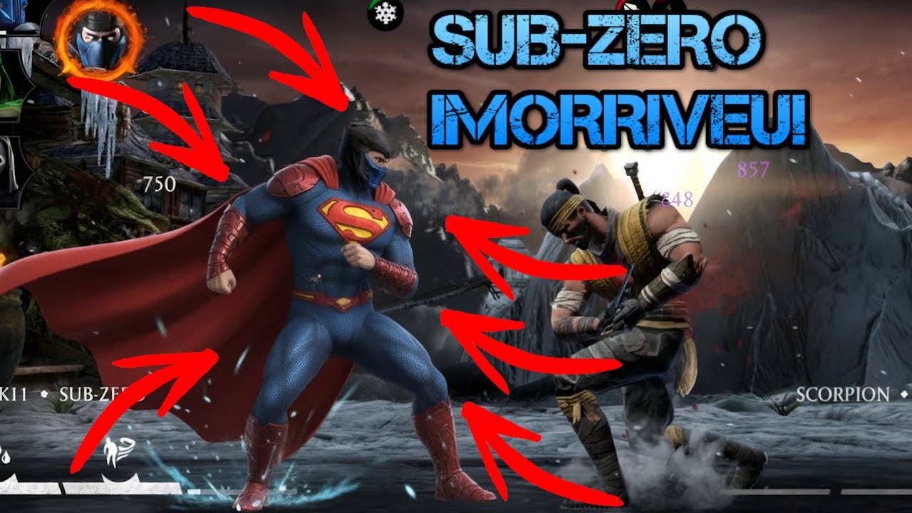 MK Mobile Atualização 7.1 | Novo bug do Sub-Zero Imorrível| Não morre nem com Macumba| Entenda o bug