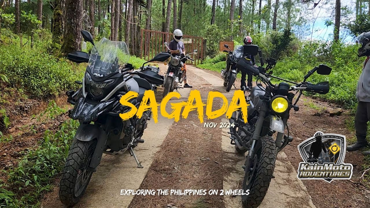 Manila to Sagada ride 2024 | Exploring Sagada on 2 wheels 2D1N | Bristol Venturi  500