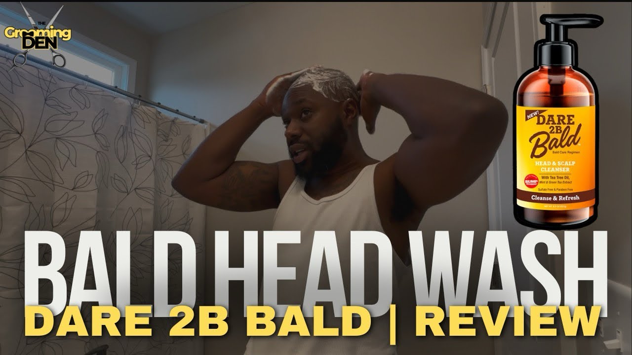 Bald Head Scalp Care Review | Dare 2B Bald Head & Scalp Cleanser | The Grooming Den | Episode 5