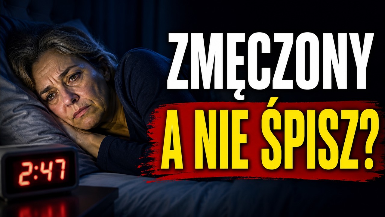 Zasypiasz, ale budzisz się w nocy? To nie jest problem snu