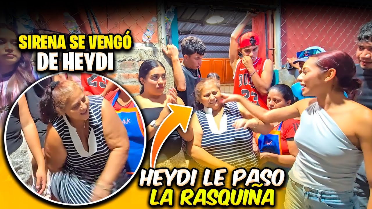 Miren como se agarraron Heydi con Sirenita. Ruth hasta la bloqueo para no pagarle