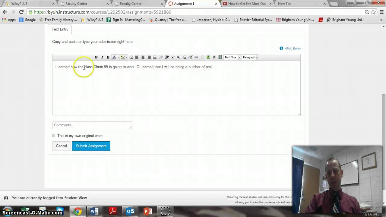Intro to Chem 99