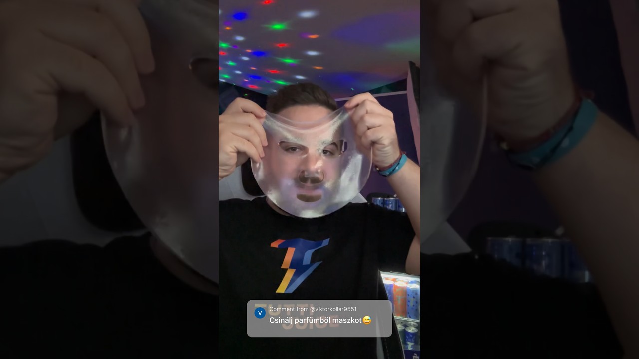 PARF&Uuml;Mből ARCMASZK !?