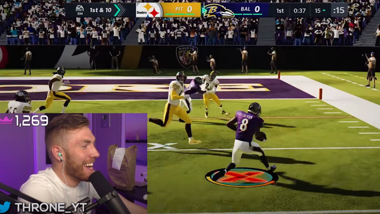 Реакция Throne на новый трейлер Madden 21...