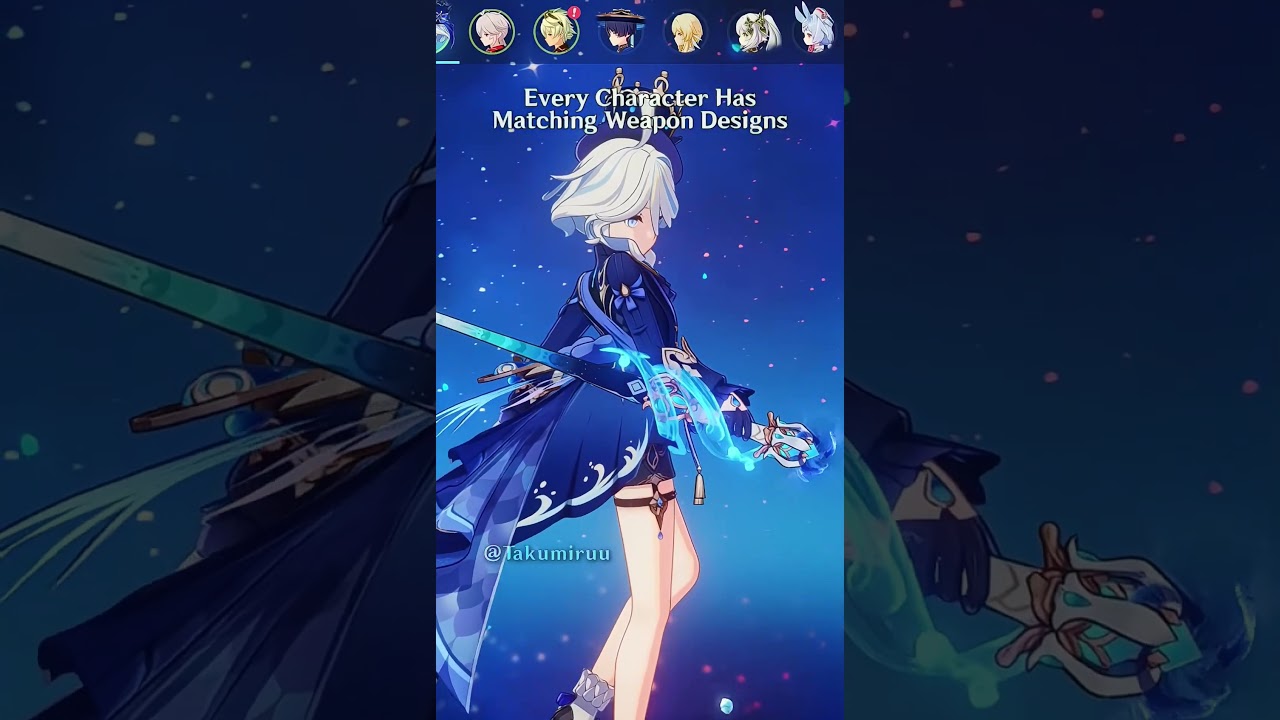 Genshin Impact Every Character Has Matching Weapon Designs Except...