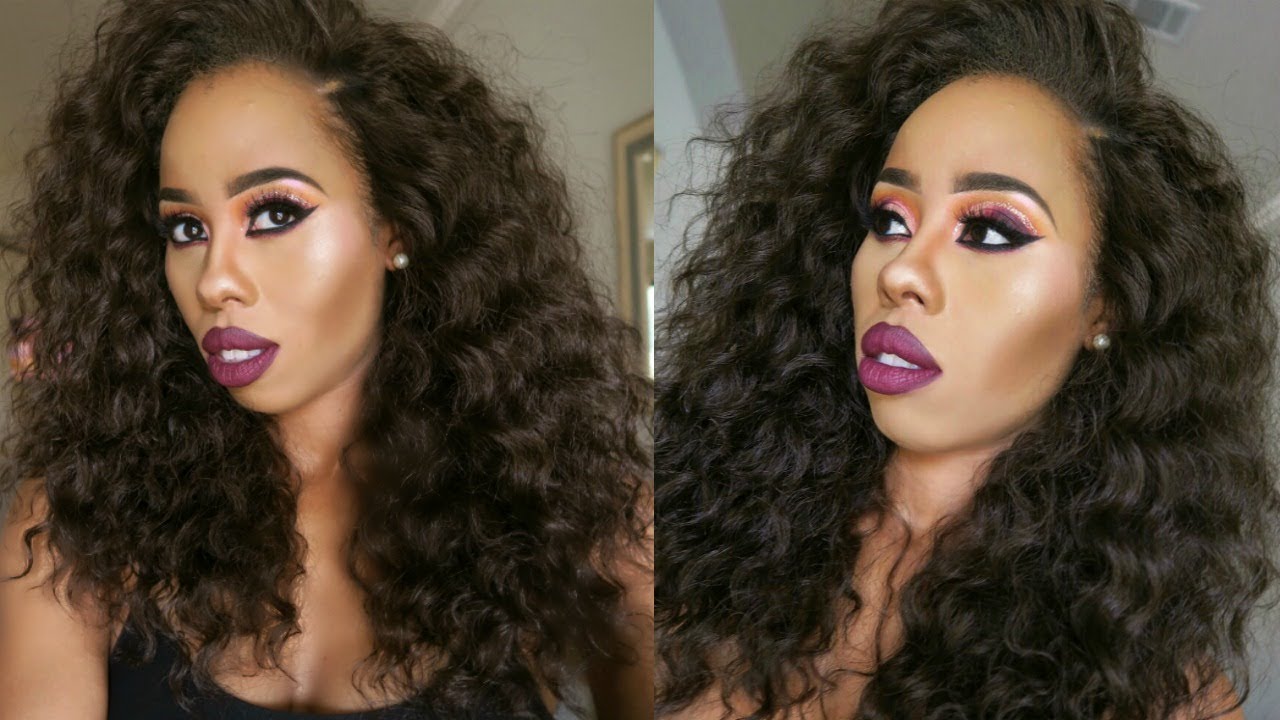 $39 SLAY! Bobbi Boss Synthetic Swiss Lace Front Wig – MLF-169 Irynn * BlackHairSpray.Com *