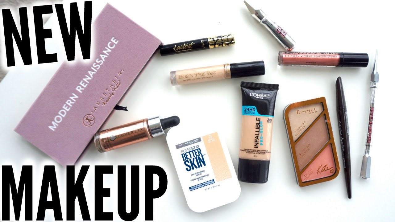 Testing NEW MAKEUP | Full Face First Impression | Drugstore & Sephora Haul 2016 |