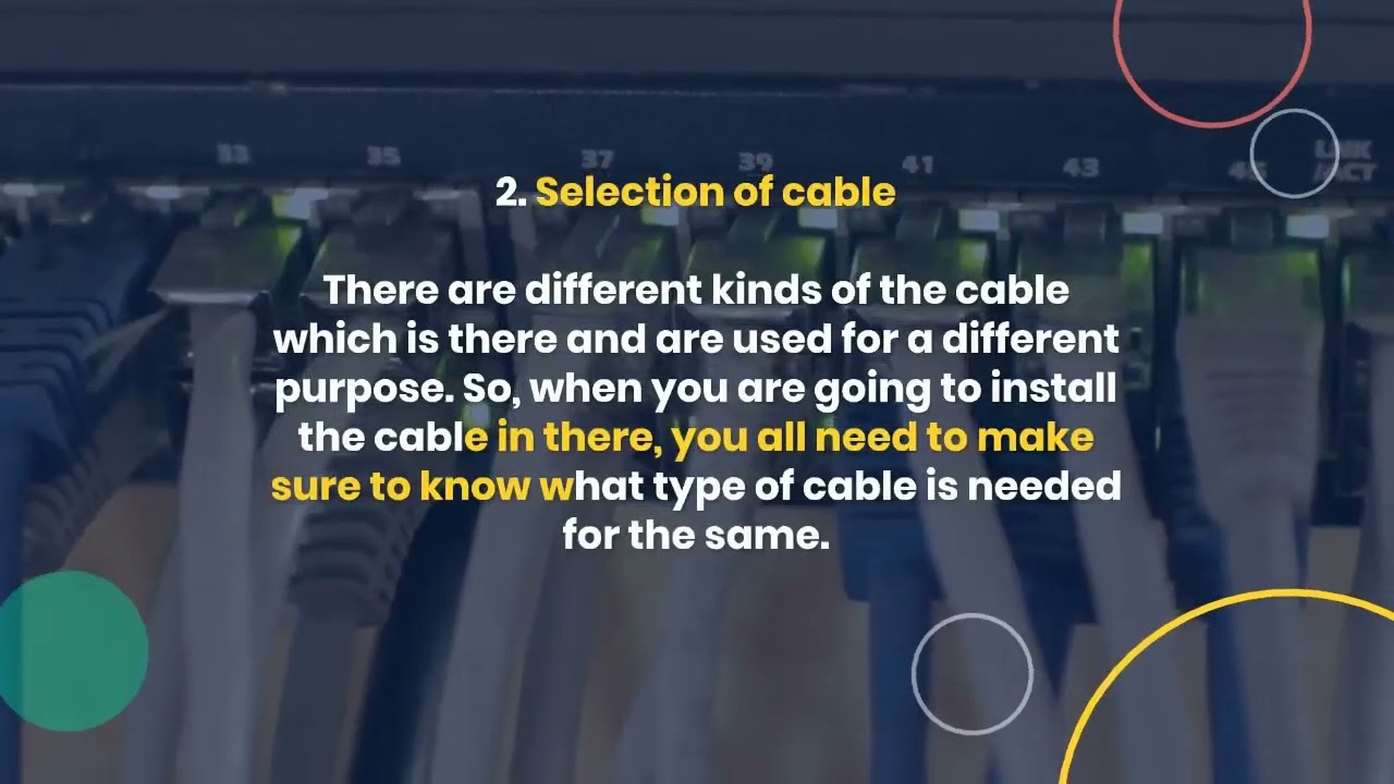 How to Install Cabling Work Perfectly With Structured Cabling