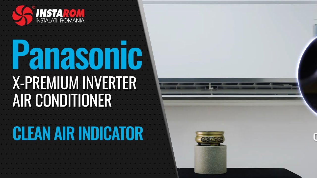 Panasonic Clean Air Indicator for X-Premium Inverter air conditioner