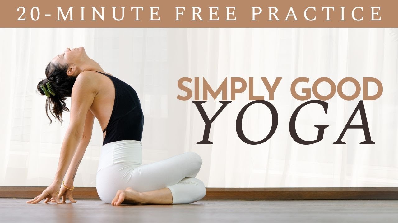 20-минутная эффективная йога-практика от Simply Good Yoga | Йога от Меган Карри