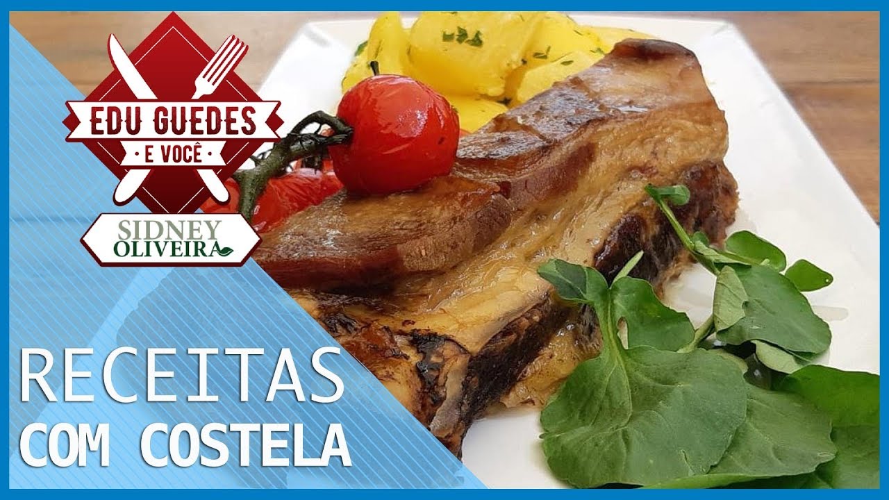 Convidado de Edu Guedes ensina receitas com costela