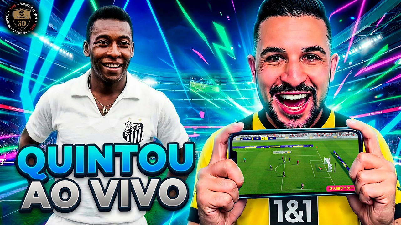 QUINTOU AO VIVO! 😱 EVENTO SEM IA E SUPER PACK OPENING NO EFOOTBALL 2026 MOBILE