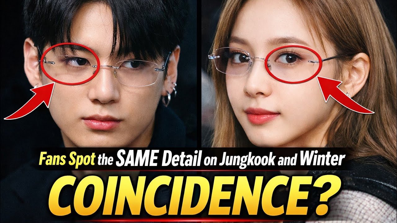 Fans Spot the SAME Detail on Jungkook and Winter — Coincidence?” 