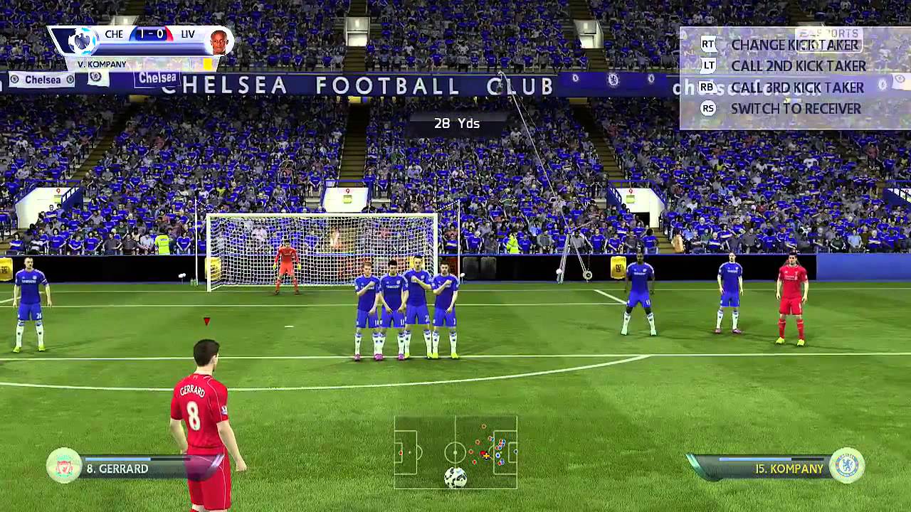 FIFA 15 Free Kick Tutorial - How To Score Short Distance Free Kicks! Simple & Easy !