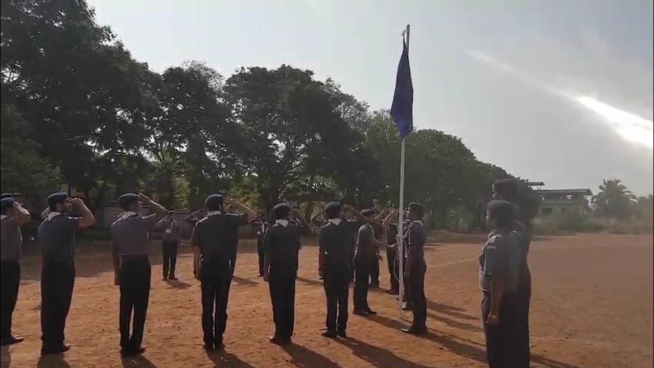 Cub greetings & Flag Ceremony by Cub Masters/ Bharat Scouts & Guides Training