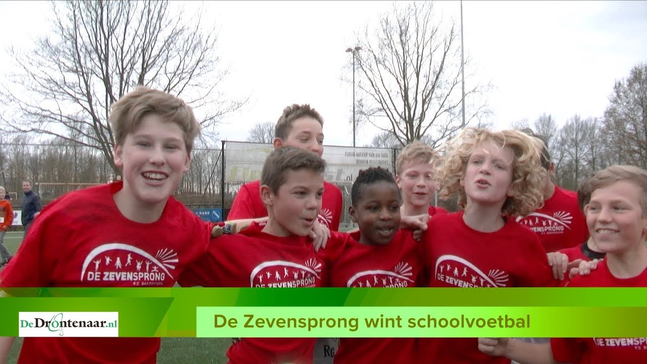 De Zevensprong wint schoolvoetbaltoernooi gemeente Dronten