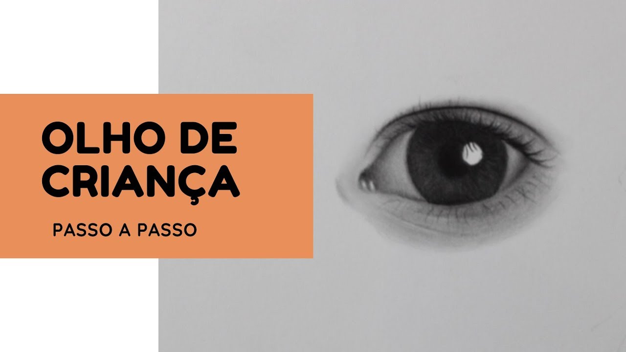 Como desenhar olho de BEBÊ ( Aula para iniciantes)