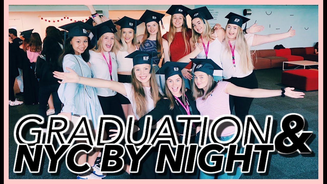 GRADUATION & NYC BY NIGHT / NY VLOG 12