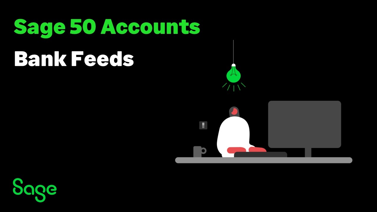 Sage 50 Accounts (UK) - Bank Feeds - Part 1 - Set up and Process
