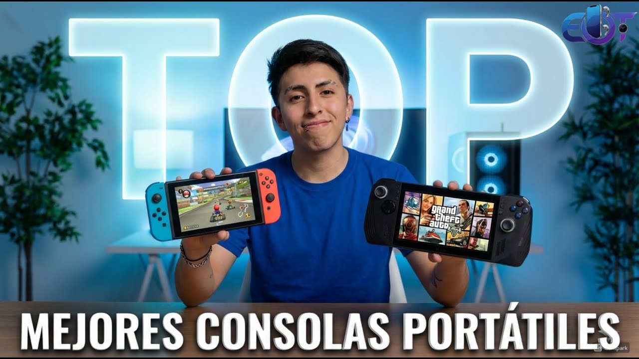🎮TOP MEJORES CONSOLAS PORTÁTILES CALIDAD PRECIO Para 2026