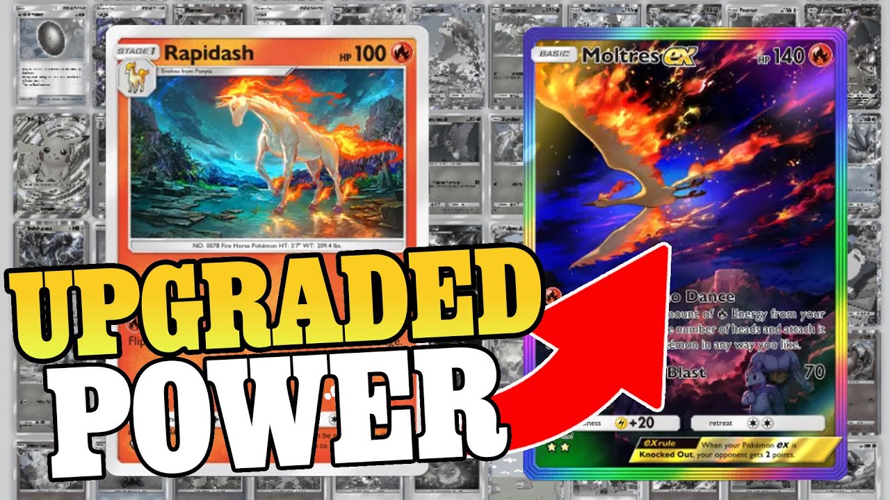 Moltres X Rapidash Works Incredibly Well in Pokemon Pocket