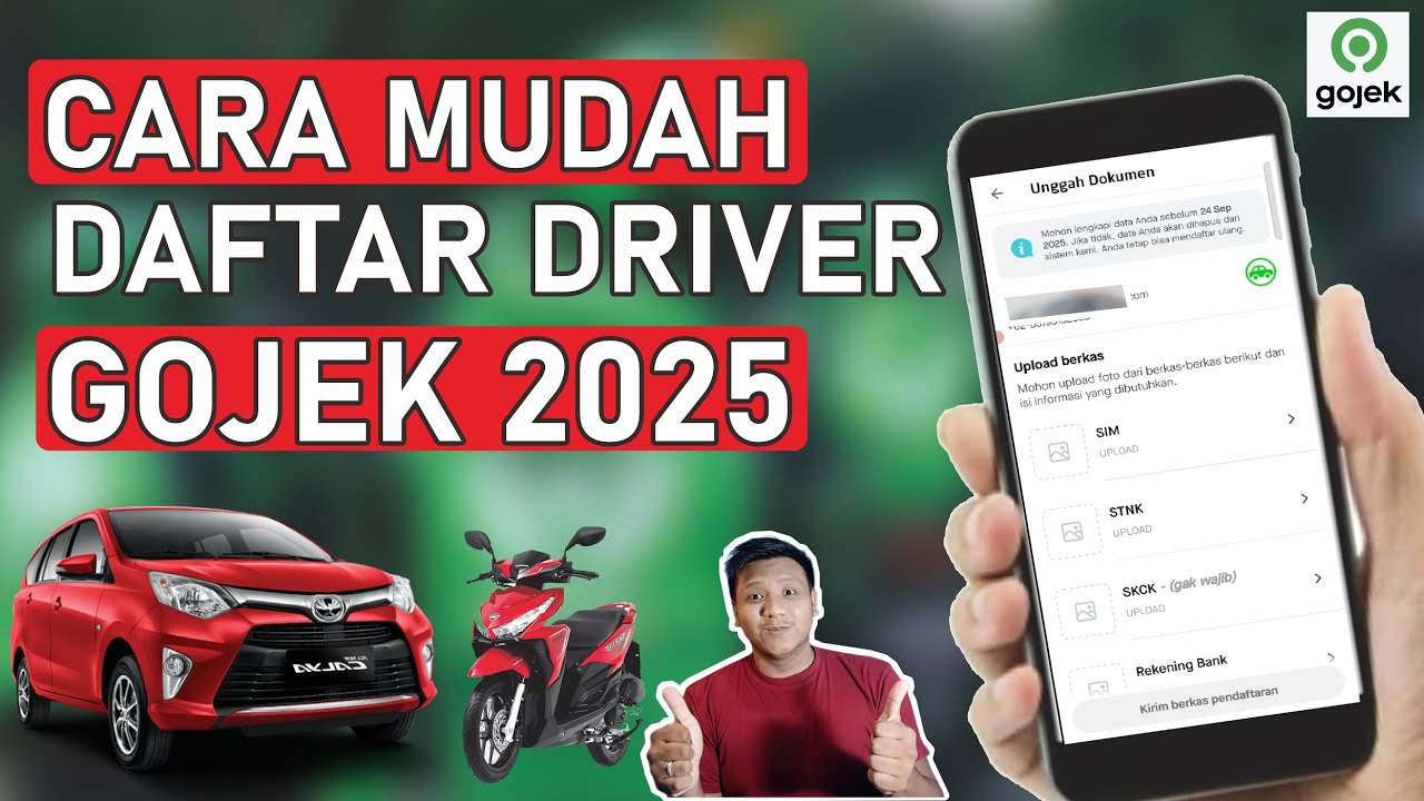Terbaru & Terlengkap | Cara Daftar Driver Gojek Online 2025