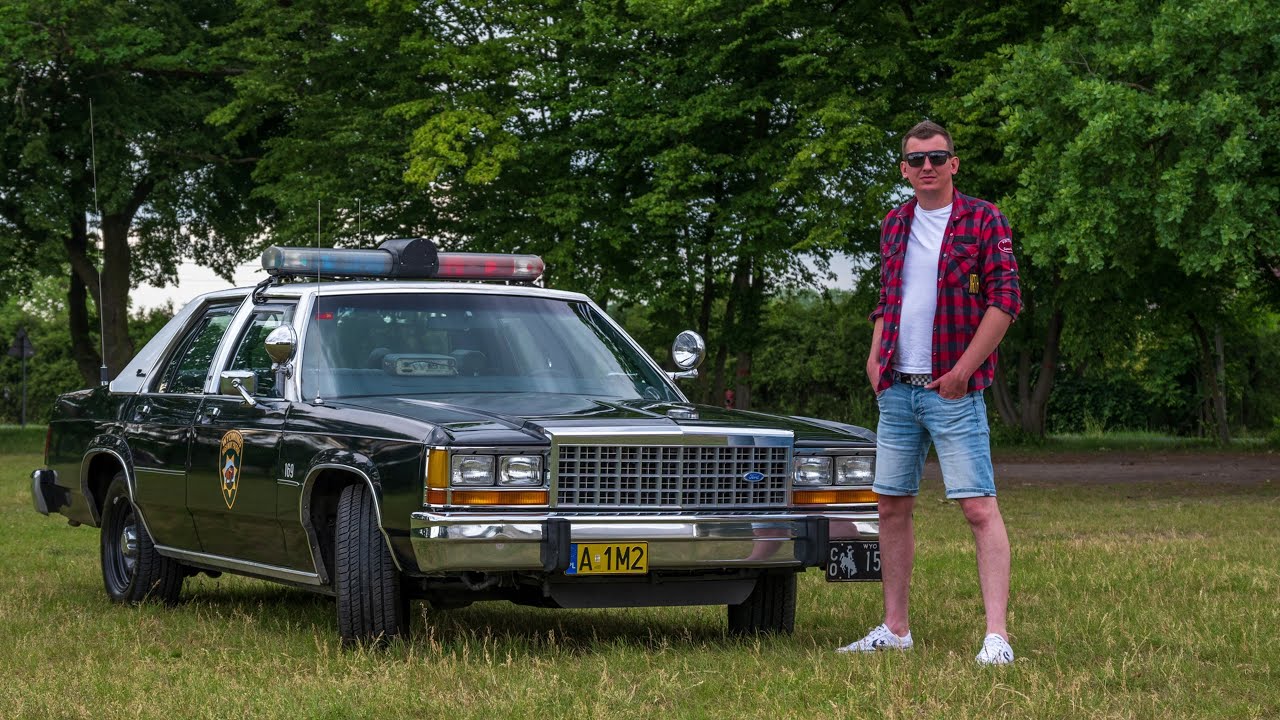 Ford LTD Crown Victoria w wersji Police Interceptor  z 1986r. Nietuzinkowy w&oacute;z i znakomity cruiser.