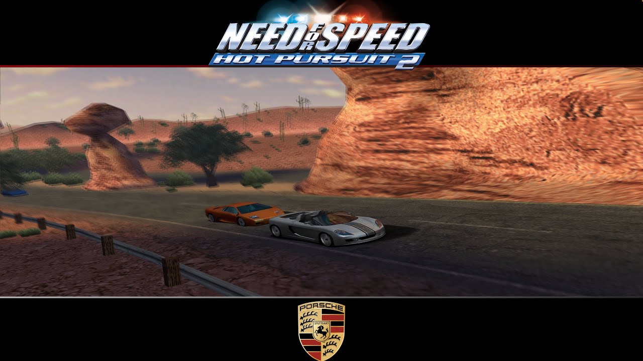 Need for Speed: Hot Pursuit 2 - Porsche Carrera GT: NFS - Desert Heat - 8 Laps