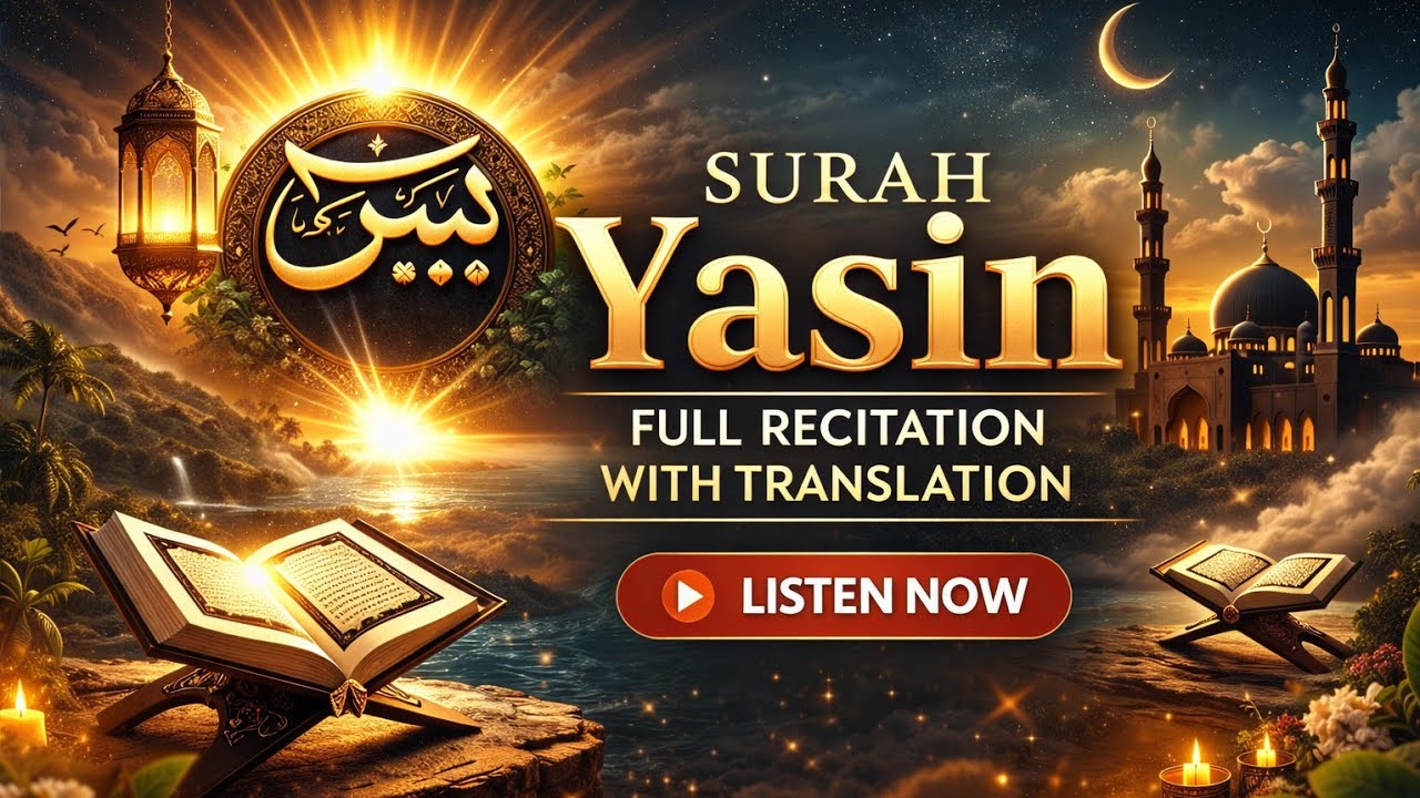 Surah Yasin Full Recitation with Translation | Listen Now