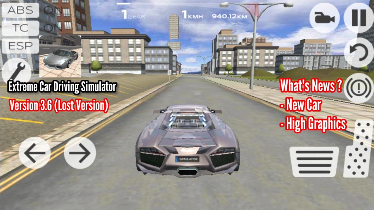 Extreme Car Driving Simulator 3.6 (Lost Version) - Android