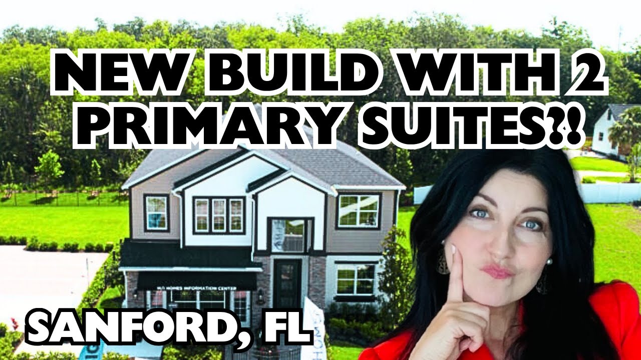 New Construction🏡 5 Bedroom Home in Sanford FL Gated Community #floridarealestate #sanfordfl