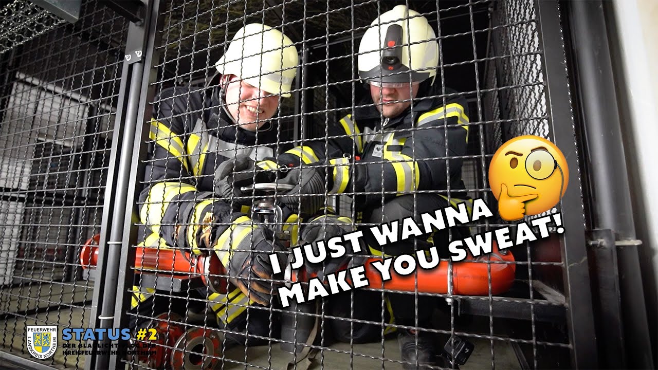 Durchgang durch die Atemschutzübungsstrecke | Feuerwehr-VLOG Status#2 | I just wanne make you sweat!
