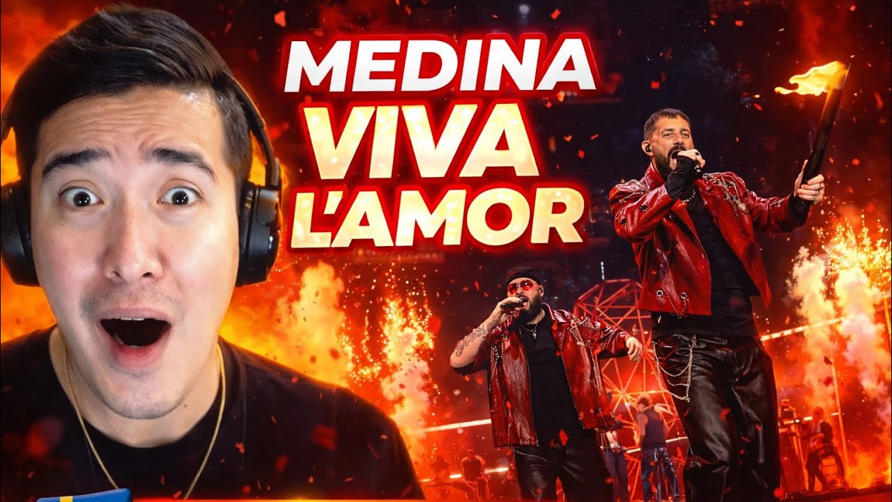 🇸🇪 Медина - Viva L'Amor | Мелодифестивален | ЕВРОВИЗОН ШВЕЦИЯ 2026 | РЕАКЦИЯ