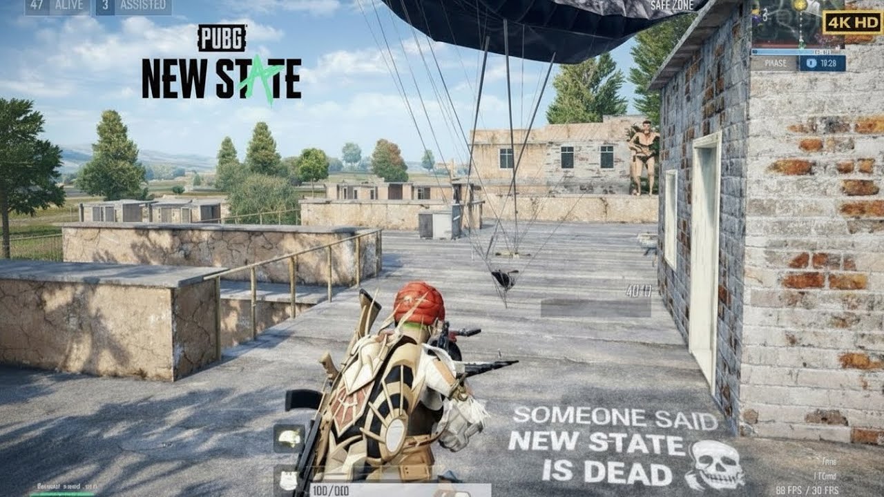 SOMEONE SAID NEW STATE IS DEAD | PUBG NEW STATE 4K HDR ULTRA Gameplay No Commentary
