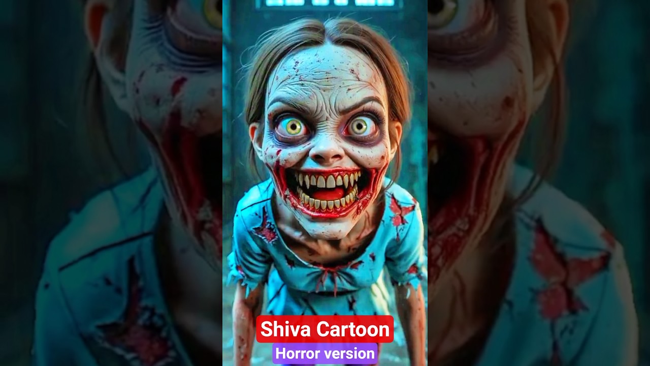 Shiva Cartoon horror version | #aahat #shiva #shivacartoon #horror #scary #bhoot