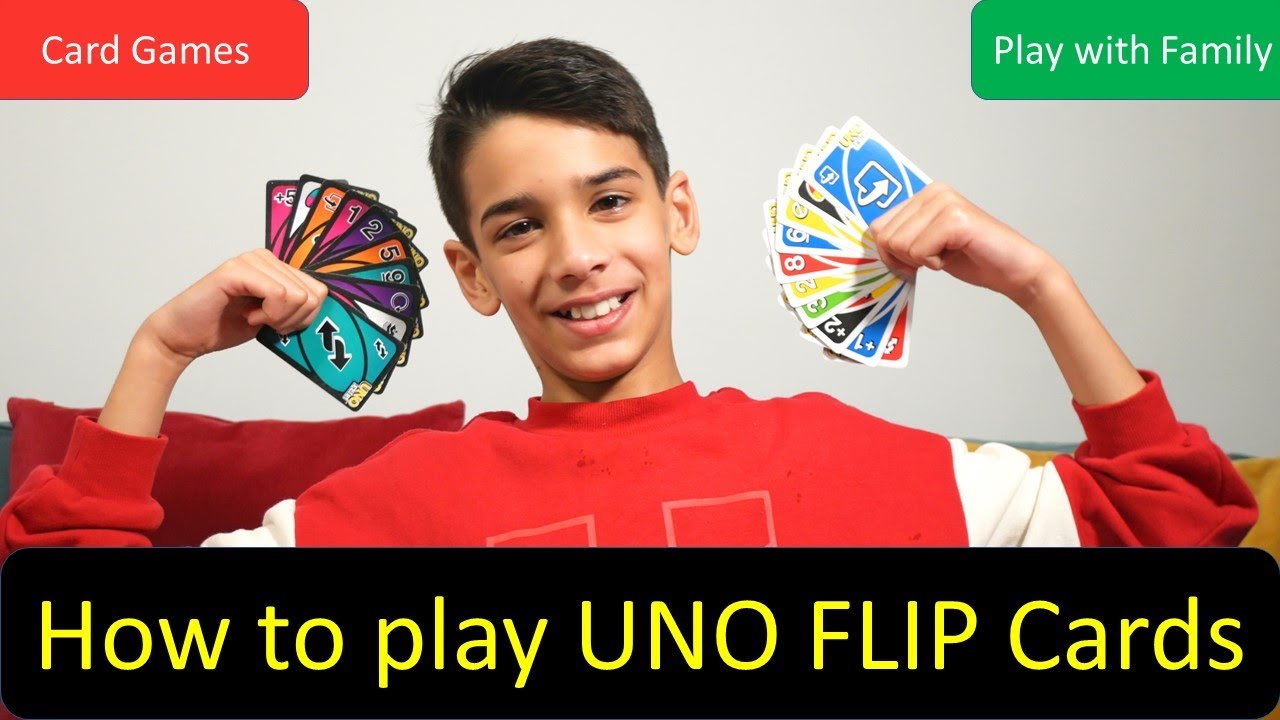 How to play UNO Flip Cards